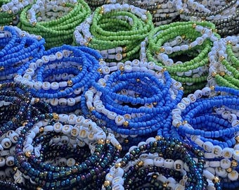 Corporate Event Bracelets | Bulk Personalized Bracelets | Company Giveaway | Employee Gift | Conference Swag | Custom Team Bracelet