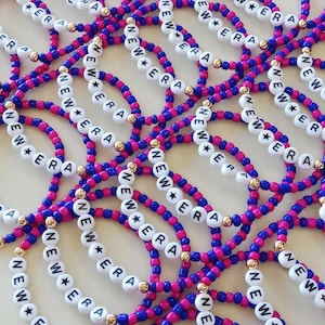 25-50-100-200-1000 Beaded World Bracelets/Friendship Bracelets/Custom Name Bracelet Gifts/Personalized Gift/Stretch Bracelets/Bulk Order