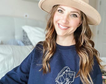 Reading Slump Crewneck | Bookish Sweatshirt | Reader Gift | Book Lover Crewneck | Reading Gift | Cozy Bookish Sweatshirt