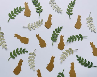 Peter rabbit inspired table confetti