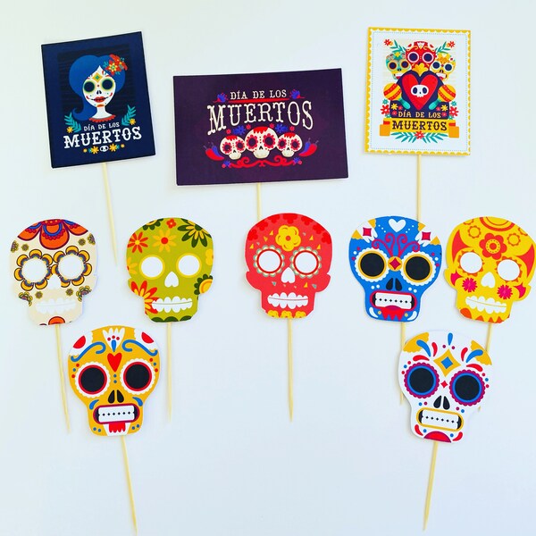 Day of the Dead Cake Topper - Etsy