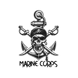 Corpo de Fuzileiros Navais SVG I Fuzileiros Navais dos EUA PNG I Design Militar para Impressão I Clipart Patriótico para Cricut&Silhouette I Download Digital Instantâneo