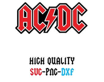 Grenouillère Bébé AC/DC About To Rock - Logo Officiel Band Noir 0-24 Mois