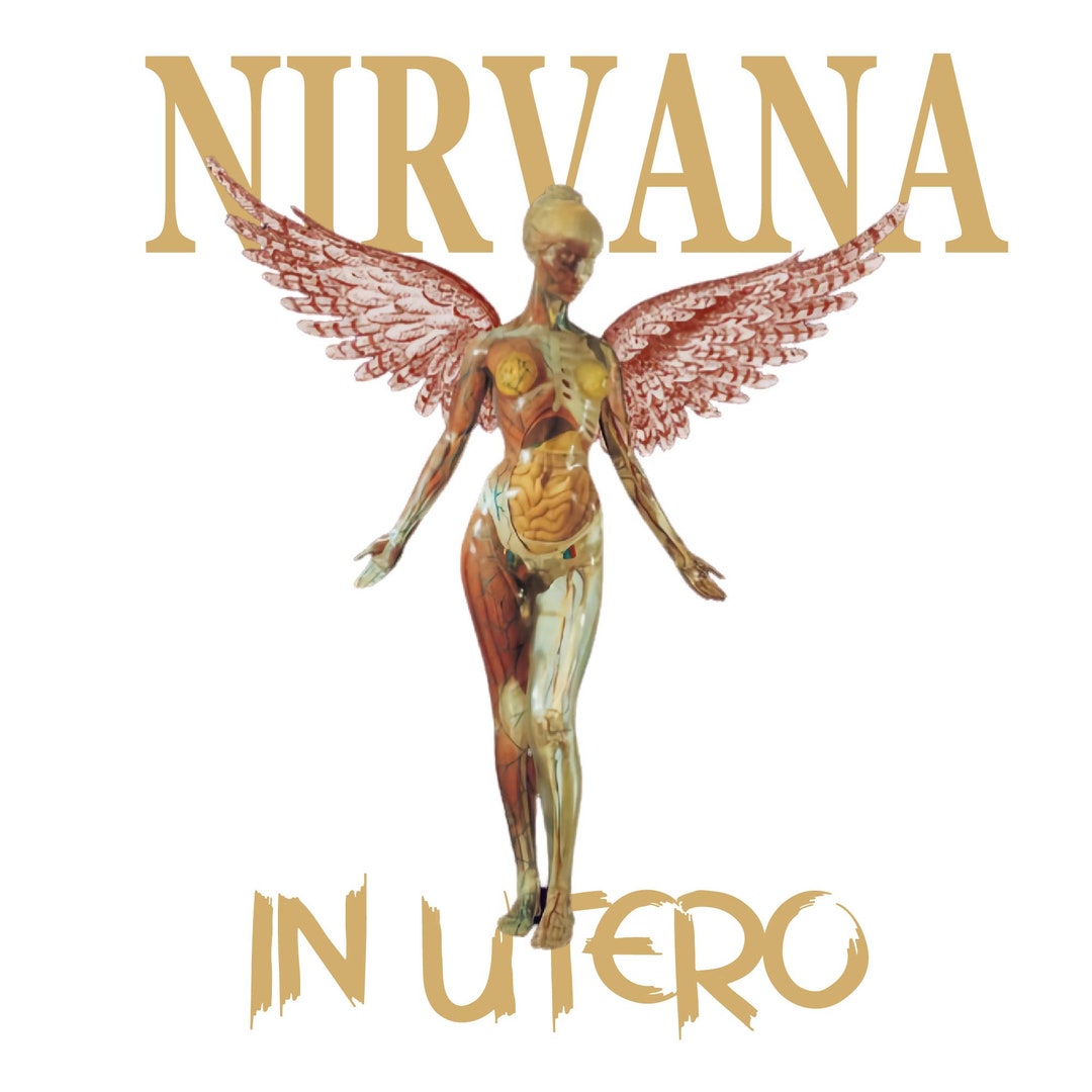 Nirvana png nirvana in utero nirvana ange png nirvana svg Etsy France