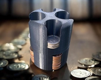 Car Cup Holder Coin Organizer, Car Accessory, Gift for Him