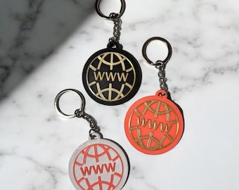 Personalized Website NFC Tag Keyring: Smart Business Card, Business Tools