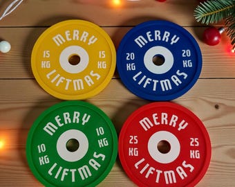 Personalised Weight Plate Coaster Set, Gym Lover Gift, Home Gym Decor
