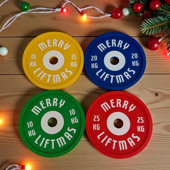 Personalized Weight Plate Coaster Set, Gym Lover Gift, Home Gym Decor