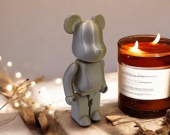 Bearbrick KAWS TENSION 100+400% Medicom Toy - Etsy