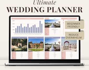 Wedding Planner Spreadsheet Wedding Budget Tracker Google Sheets Excel Guest List Seating Plan Vendor Organizer Checklist Timeline Itinerary