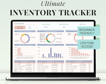 Ultimate Inventory Tracker 2026 Reseller Management Google Sheets Small Business Inventory Spreadsheet Bookkeeping Template Sales Order