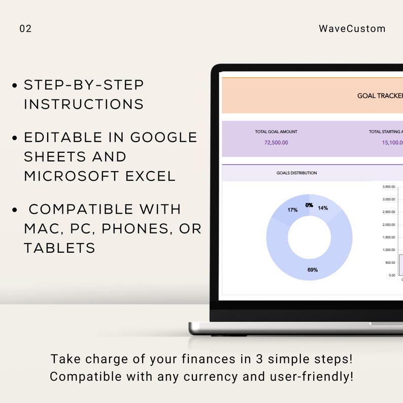 Simple Budget Planner Google Sheets Monthly Budget Spreadsheet Excel ...