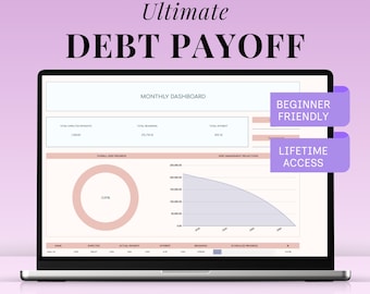 Debt Payoff Tracker Spreadsheet Snowball Avalanche Calculator Credit Card Loan Bill Template House Mortgage Free Budget Planner Google Sheet