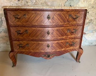 French Louis XVI style chest of drawers