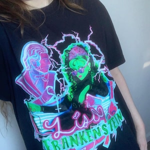 Zombie Lisa Frankenstein Horror Comedy RomCom Pop Culture indie cult classic monster movie by Diablo Cody Unisex Garment-Dyed T-shirt