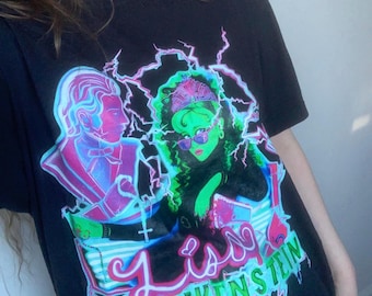 Zombie Lisa Frankenstein Horror Comedy RomCom Pop Culture indie cult classic monster movie by Diablo Cody Unisex Garment-Dyed T-shirt