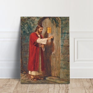 Jesus Knocking on the Door - Etsy Canada