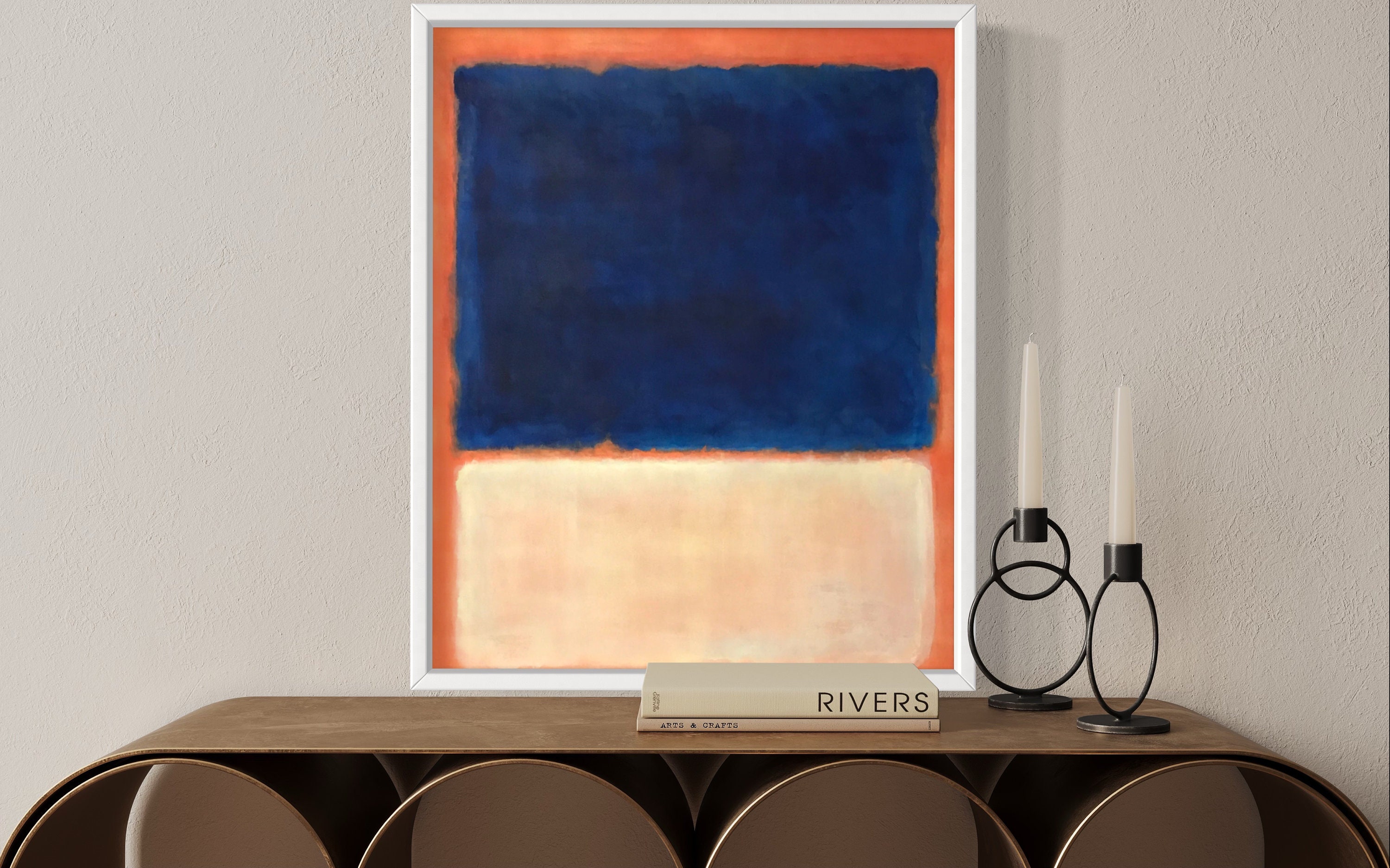 Marc Rothko Frames Mark Rothko Frame Canvas/poster Art Reproduction, Rothko Reproduction ...