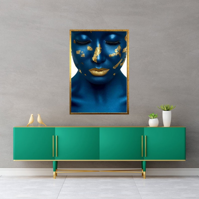 African American Art, Home Decor Ready to Hang, questions Canvas, Wall