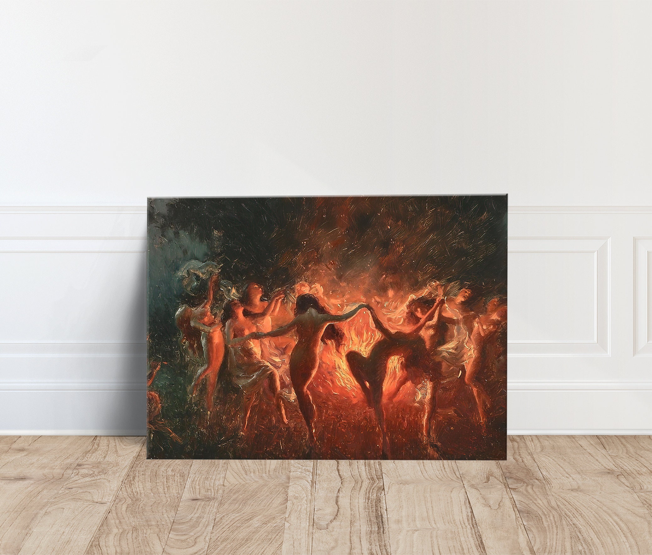 Anime Fire Witch Poster for Sale by EandPArt