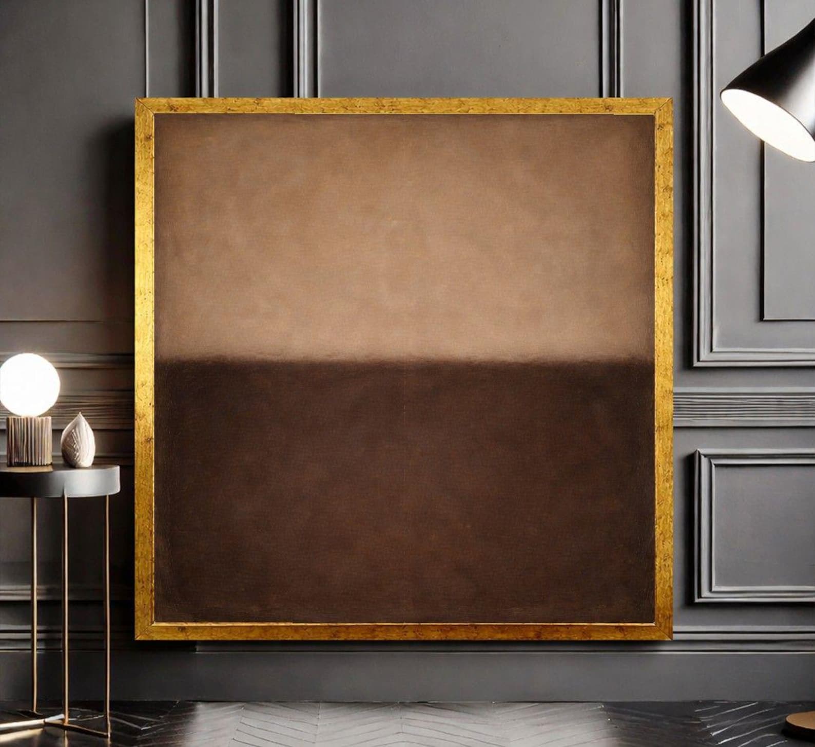 Mark Rothko Warm Brown Canvas Art - Etsy