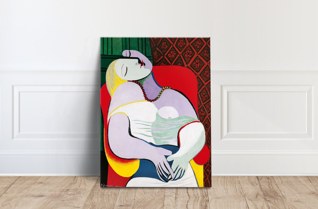 Le Reve by Pablo Picasso, Woman Asleep in an Armchair (the Dream), 1932, Pablo Picasso Art Wall