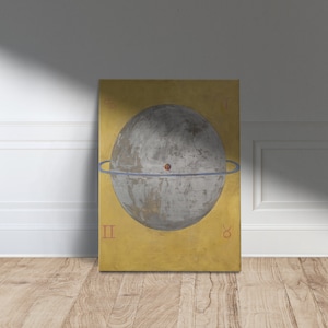 Hilma Af Klint The Dove No. 12 ,Abstract Poster, Art Reproduction, Hilma af Klint Canvas Wall Art Print