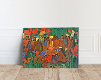 Tarsila do Amaral Macunaíma Impresión / Arte de pared de lienzo modernista brasileño