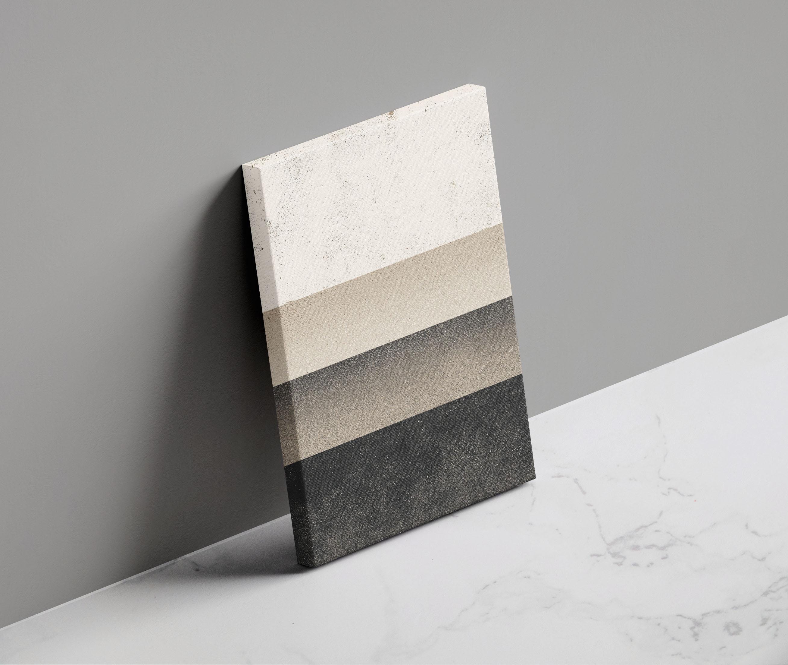 Mark Rothko Netural Mark Rothko Neutral Gray Canvas Wall Art Print Modern Office Decor Art ...