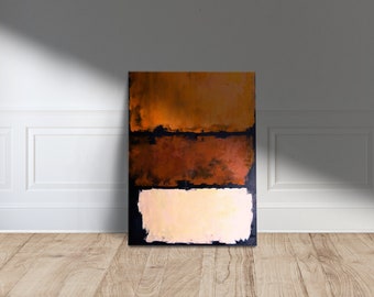 マーク・ロスコ No.3/No.13 アートプリント：抽象キャンバス壁装飾