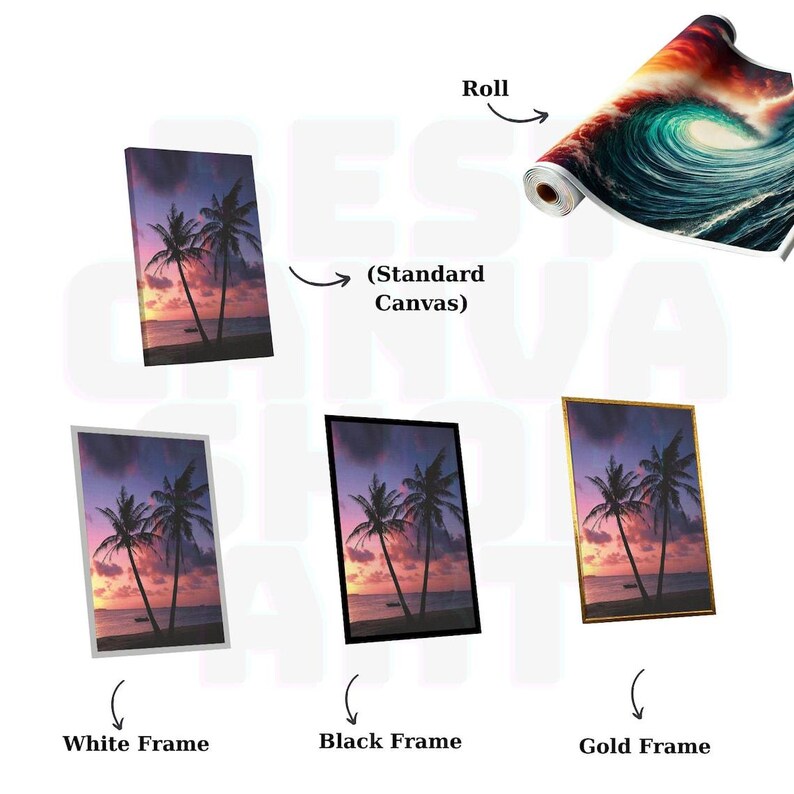 Peaceful Buddha Canvas Wall Art Print Serene Spiritual Decor for