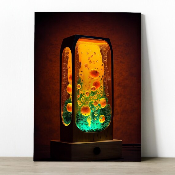 Wall on sale lava lamp