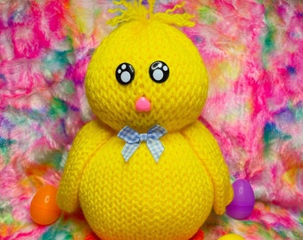 Barnyard Chicken Pattern PDF Sentro or Addi Circular Knitting Machine ...