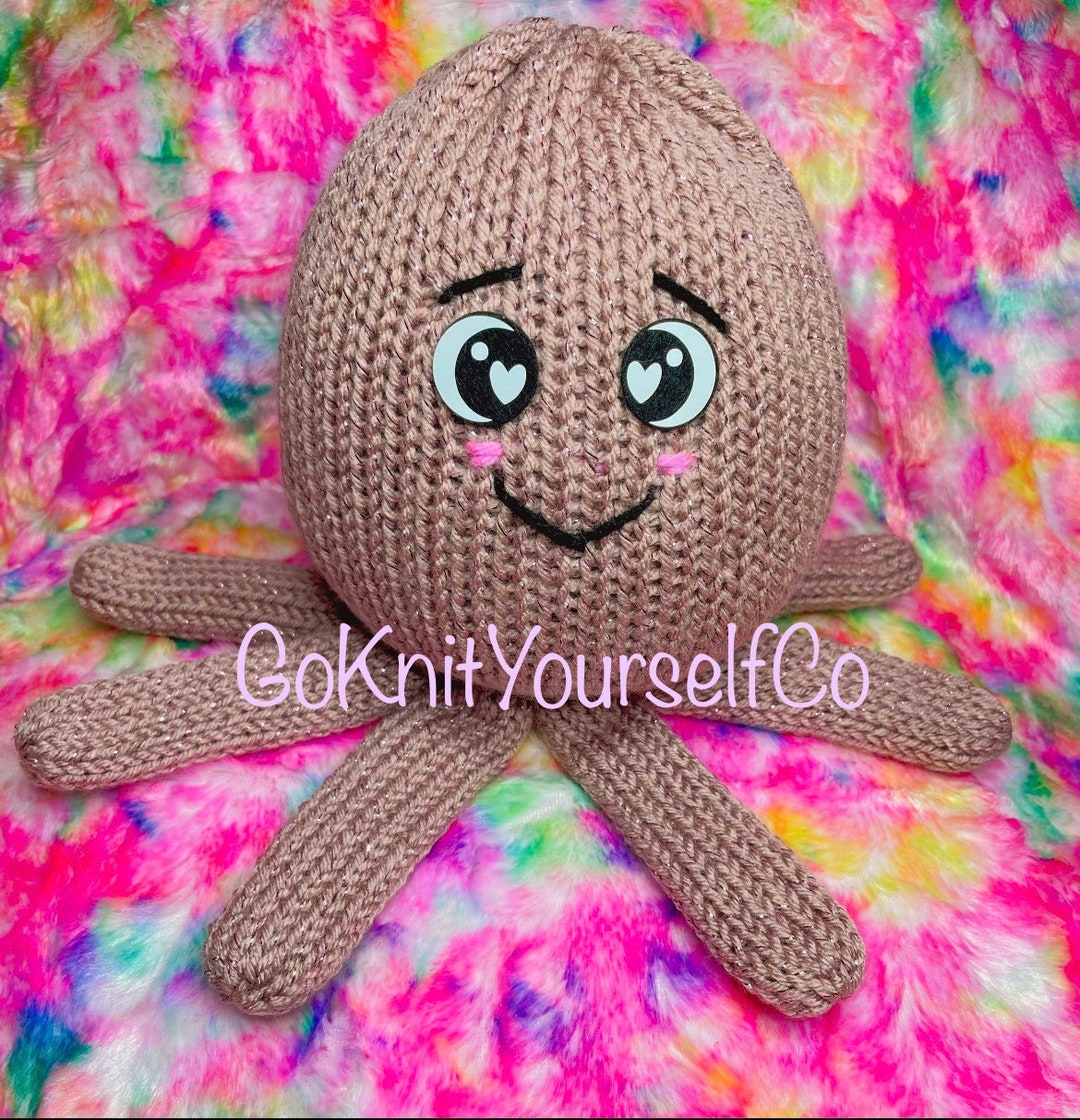 Octopus Circular Knitting Machine Pattern Etsy