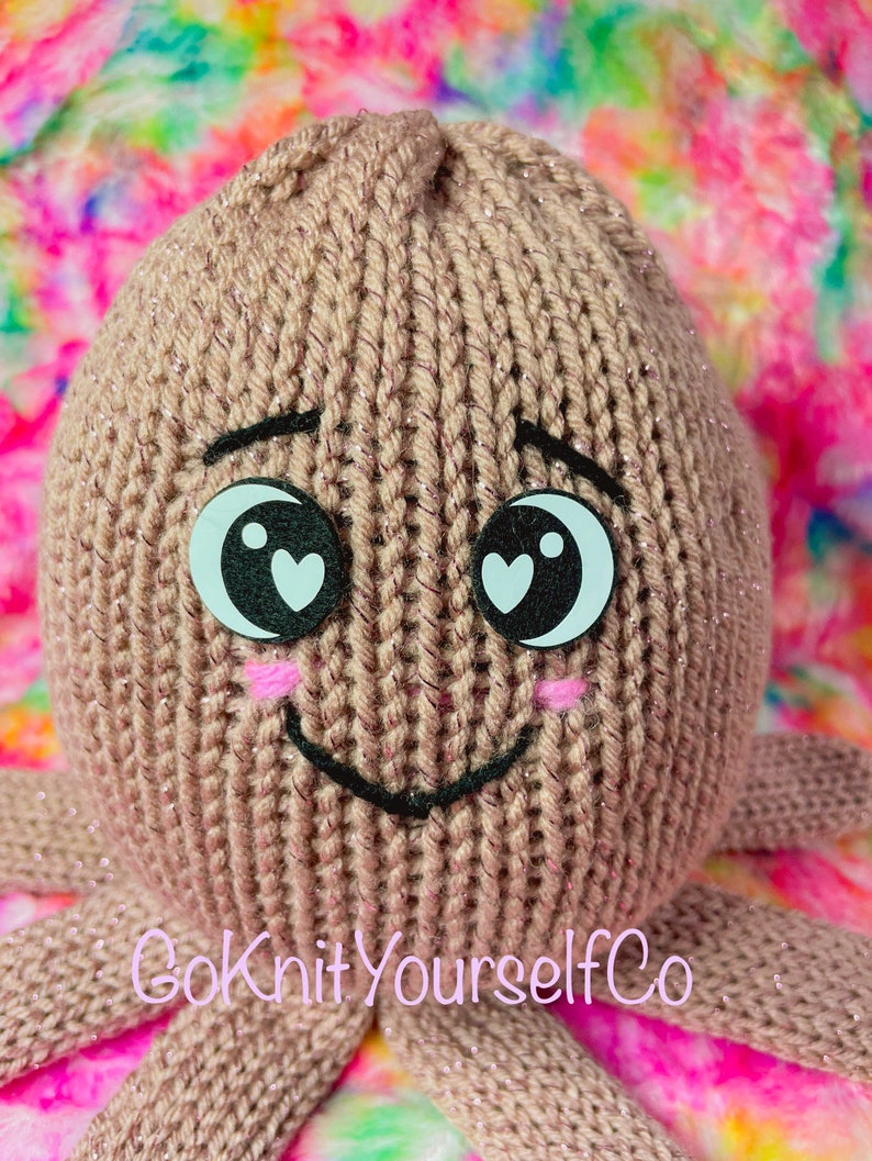 Octopus Circular Knitting Machine Pattern Etsy