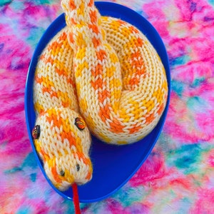 Circular Knitting Machine Snake Pattern