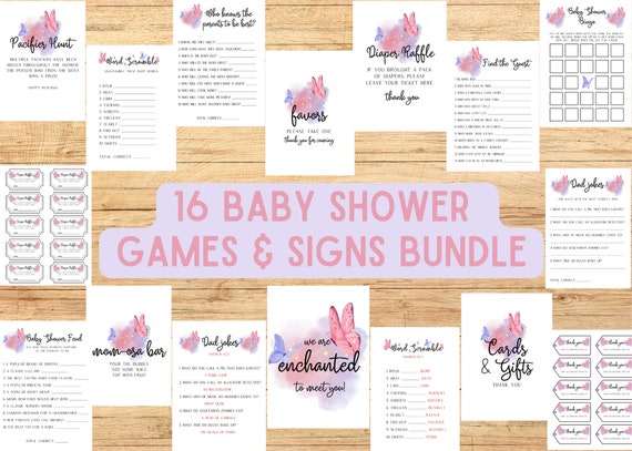 Enchanted Baby Shower Game Printable, Taylor Swift Baby Shower Sign, We Are Enchanted To Meet You Baby Shower Decoration, In Her Mom Era