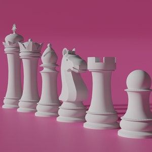 Chess Pieces - STL