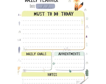Dry Erase 2024 - 2025 Daily Planner Organizer Model-15 Plan your Day and Week Easily With Personalized Monthly, Weekly and Daily Planner.