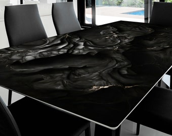 Custom Printed Tablecloth, Table Covering Model-68 Harmless Protection and Elegance with Surface-Friendly Adhesive Technology