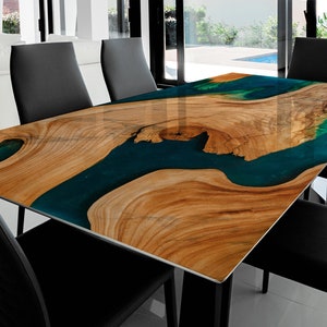 Custom Printed Tablecloth, Table Covering Model-7 Harmless Protection and Elegance with Surface-Friendly Adhesive Technology