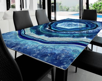 Custom Printed Tablecloth, Table Covering Model-5 Harmless Protection and Elegance with Surface-Friendly Adhesive Technology