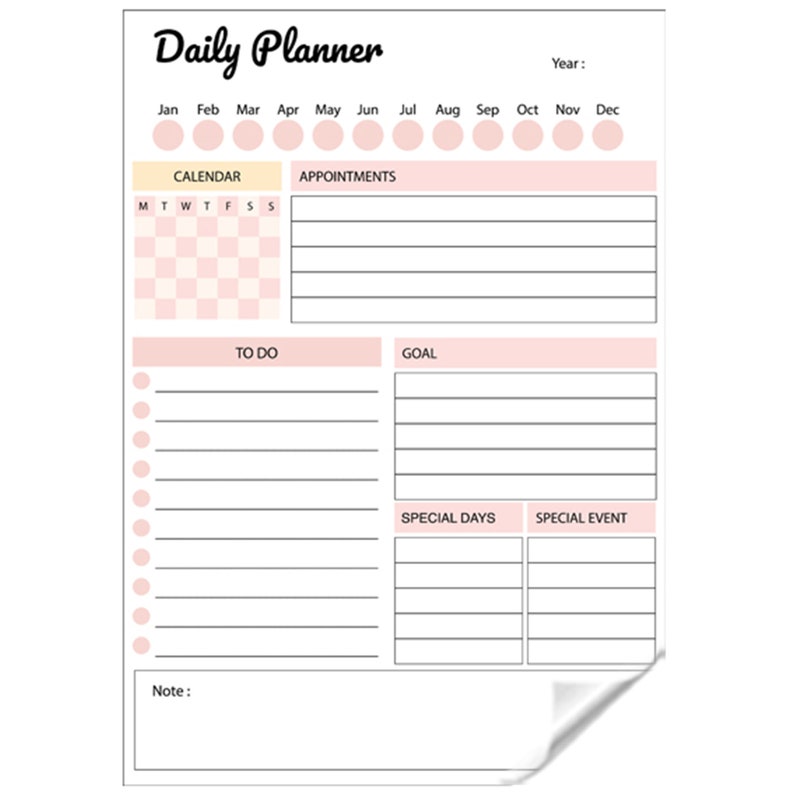 Dry Erase 2024 2025 Daily Planner Organizer Model1 Plan Your Day and