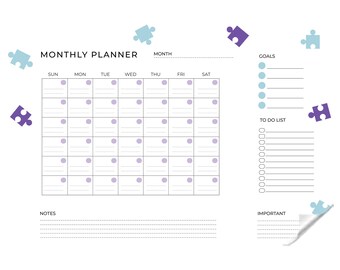 Dry Erase 2024 - 2025 Monthly Planner Organizer Model-10 Plan your Day and monthly Easily With Personalized Monthly,Weekly and Daily Planner