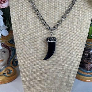 [RECTO] / ☆ SHOEHORN NECKLACE / BLACK 3602449-3.jpg