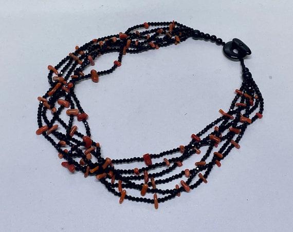 Collana Mala tibetana con perline di legno di sandalo. - Tempio Zen