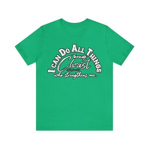I Can Do All Christian shirt, Inspirational Shirt, Inspirational Tee, Christian shirts, Church Shirt, Christian tshirts, Christian gift