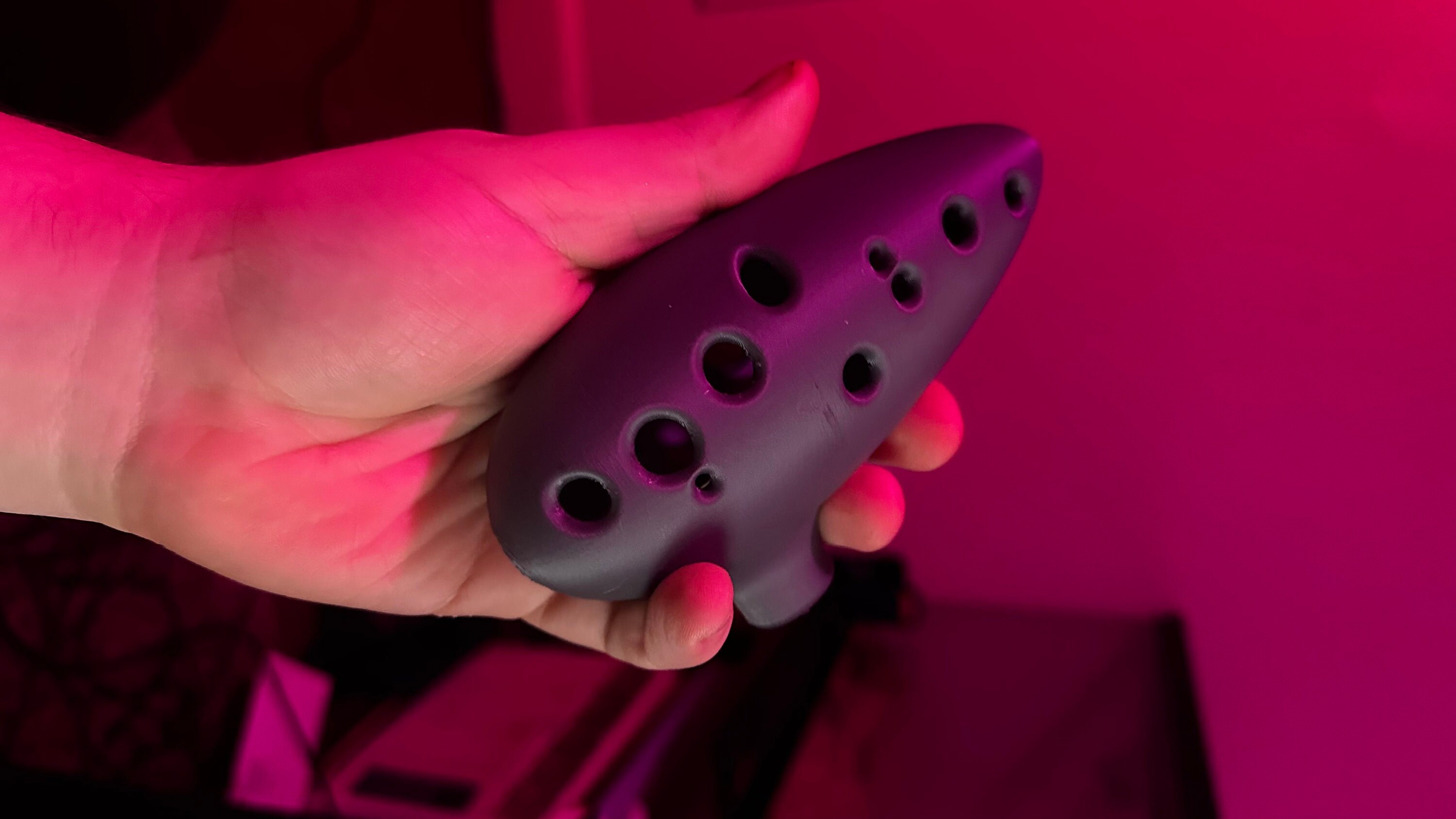 Ocarina Zelda 12 3D Print Holes Really Working -  Norway