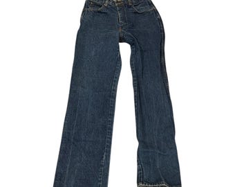 Vtg 80s Chaps Ralph Lauren Mens Straight Leg Denim Jeans 32x34 Hong Kong