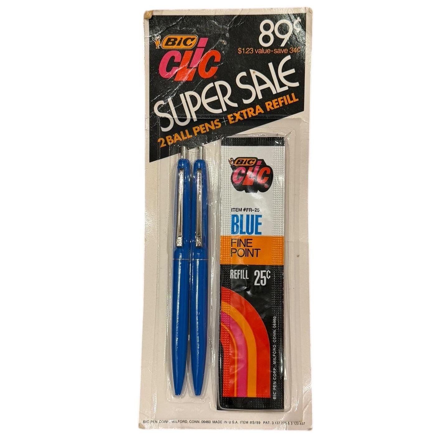 Retro Bic Pen - Etsy
